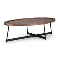 Mesa de Centro Rosen Liberty 120 x 70 cm Nogal