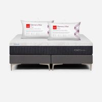 Cama Europea Novus King + Almohada Memory Max Plus