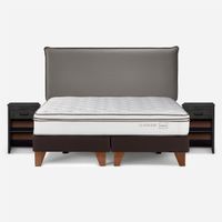 Cama Classique+ King + Muebles Maurice Grafito