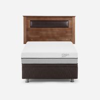 Boxet Rosen Pratta 1,5 Plazas 105x200 cm + Respaldo Ferrara