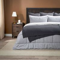 Plumón Sherpa Liso Grafito Melange King