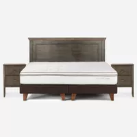 Cama Europea Rosen Classique+ King BD Con Muebles Anna