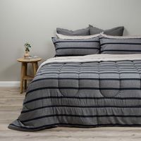 Plumón Soft Touch Alonso Black 2 Plazas