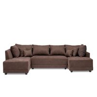 Seccional Doble Chaise Venneto Chocolate