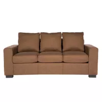 Sofá Momenti 3 Cuerpos Café