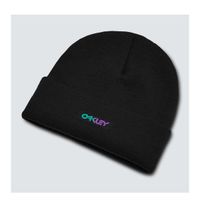 Beanie Oakley B1B Gradient Patch Hombre Negro