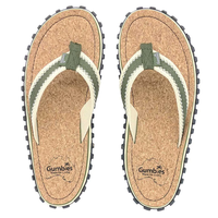 Sandalias Gumbies Corker Flip-Flops Verde