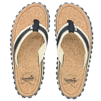 Sandalias Gumbies Corker Flip-Flops Negro
