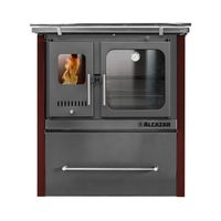 Cocina a Leña Alcazar Europea M90 Burdeo