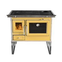 Cocina a Leña Alcazar Calbuco L90 Amarilla