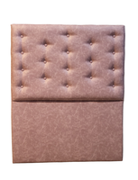 Respaldo Botone Eco Cuero 1.5 plazas Rimar