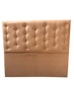 RESPALDO BOTONE A PISO 2 PLAZAS CAMEL FELPA