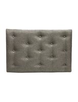 Respaldo 1 Plaza Gris Lino Muebles Rimar