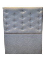 Respaldo Botone Eco Cuero 1.5 Beiplazas Rimar