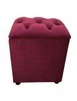 Pouf Baul Capitone Burdeo Diamante