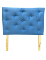 Respaldo 1 Plaza Celeste Felpa Muebles Rimar