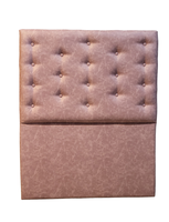 Respaldo 1 Plaza Palo Rosa Eco Cuero a piso Mueble