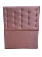 Respalo 1,5 plaza  Palo Rosa Felpa a piso Rimar