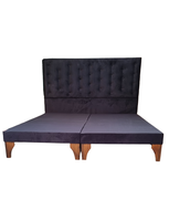 Base Europea Div King + Respaldo a Piso