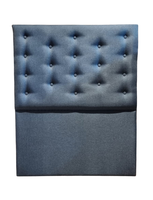 Respaldo 1.5 Plaza Calipso Lino Botón a piso