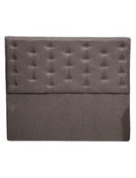 RESPALDO BOTONE A PISO 2 PLAZAS CAFE LINO