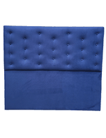 RESPALDO BOTONE A PISO 2P AZUL MARINO FELPA