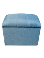 Baúl Turquesa Lino 60x35x50 Muebles Rimar