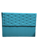 RESPALDO A PISO KING TURQUESA LINO MUEBLES RIMAR