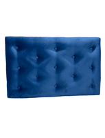 Respaldo 1 Plaza Azul Marino Felpa Rimar