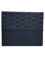 RESPALDO A PISO NEGRO LINO 2 PLAZAS RIMAR