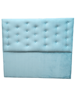 RESPALDO BOTONE A PISO 2P TURQUESA FELPA