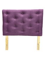 Respaldo 1 Plaza Morado Lino Muebles Rimar