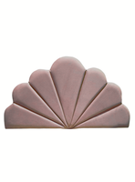 Respaldo Coral 1 1/2 Rosa Pastel Felpa Rimar