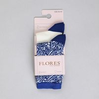 Pack 2x Calcetín Medio Azul