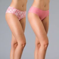 Pack 2X Pantaleta Mini Print Bonded