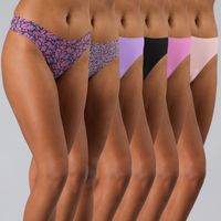 Pack 6X Colaless Bonded Microfibra