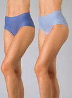 Pack 2X Calzón Maxi Micro Solid Bonded Azul