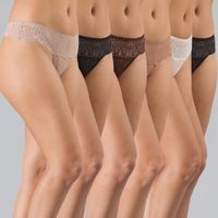 Pack 6X Colaless Encaje Tul