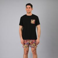 Pijama Fls Manga Corta Y Short Hombres