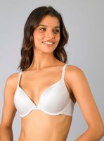 Sosten Push Up Microfibra Satinada Gris