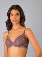 Sostén Natural Escotado con Encaje