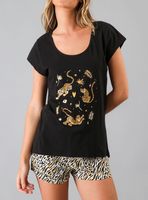 Pijamas Top M. Corta + Short