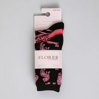 Pack 3x Calcetín Animal Print Rosado