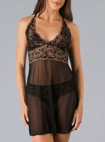 Baby Doll Encaje Con Colaless