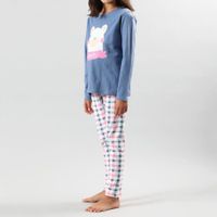 Pijama 2P M/Larga + Pantalon Pitillo