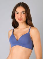 Sostén Liso Sin Arco Azul