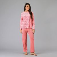 Pijama Cuello Haggy Rosado