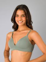 Sostén Liso Sin Arco Verde