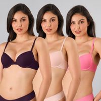 Pack 3X Sosten Balconet Push Up Microsld