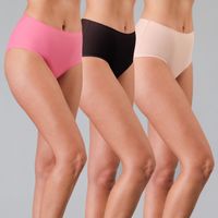 Pack 3X Calzon Maxi Micro Solid Bonded